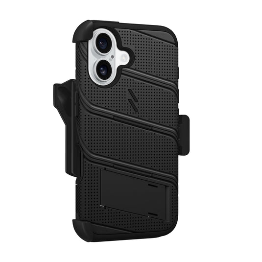 ZIZO BOLT Bundle iPhone 16 Case - Black