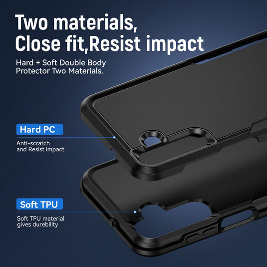 CLICK Impact Series Galaxy A15 5G Case - Black