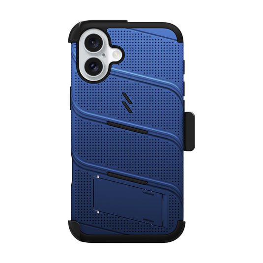 ZIZO BOLT Bundle iPhone 16 Plus Case - Blue