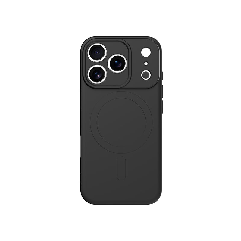 Load image into Gallery viewer, CLICK Slim Silicone MagSafe Series iPhone 17 Pro Case - Black
