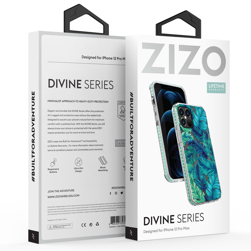 Load image into Gallery viewer, ZIZO DIVINE Series iPhone 12 Pro Max Case - Tropical
