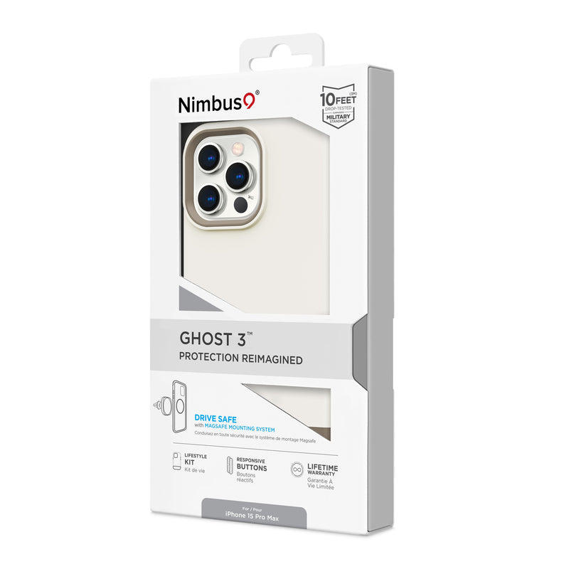 Load image into Gallery viewer, Nimbus9 Ghost 3 iPhone 15 Pro Max MagSafe Case - Neutral Taupe
