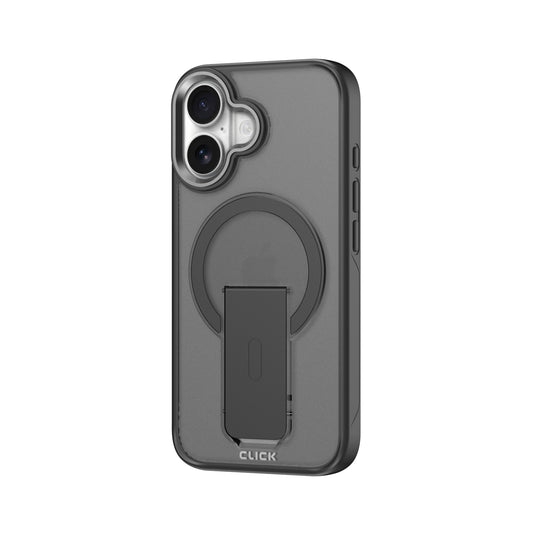 CLICK Latch Series iPhone 16 Case - Black