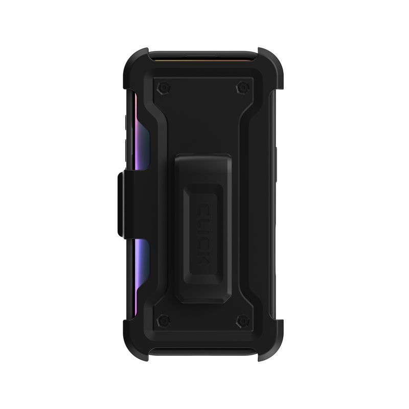 Load image into Gallery viewer, CLICK Latch Holster Series iPhone 16 Pro Case - Black
