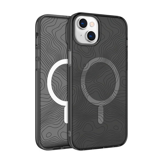 Nimbus9 Stratus iPhone 15 Plus MagSafe Case - Topography