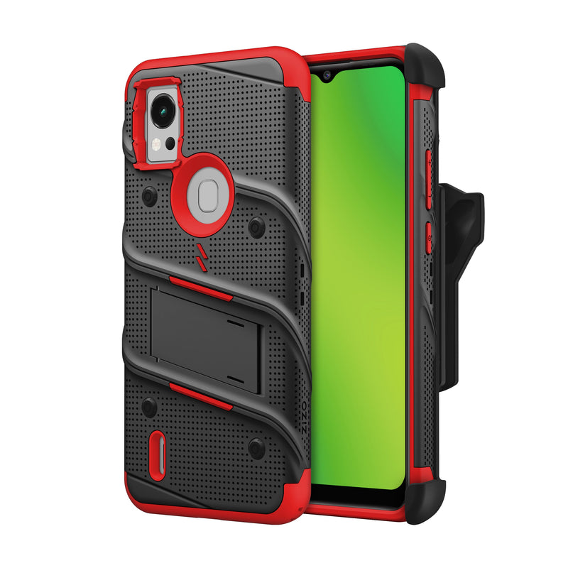 Load image into Gallery viewer, ZIZO BOLT Bundle Cricket Icon 5 Case - Red
