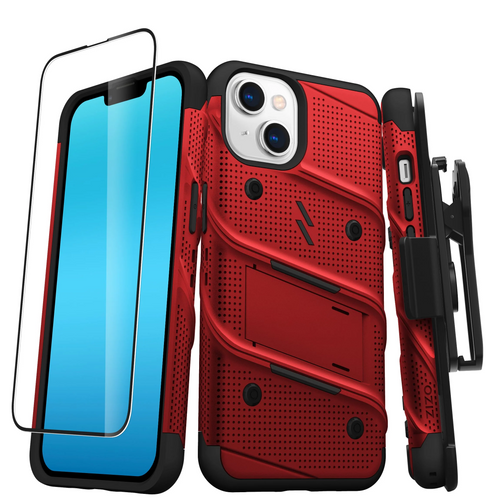 ZIZO BOLT Bundle iPhone 14 (6.1) Case - Red