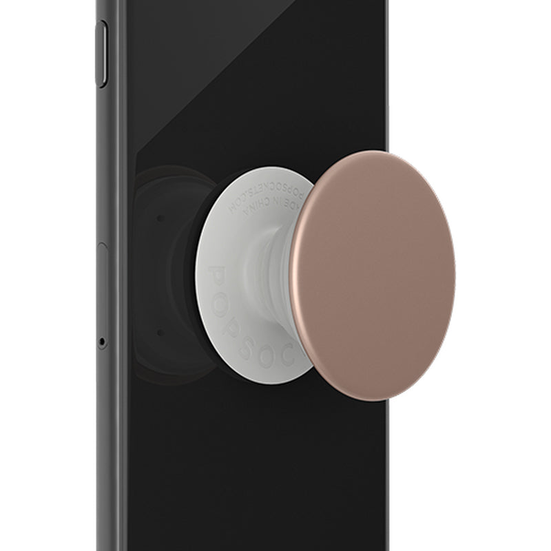 Load image into Gallery viewer, PopSockets Phone and Tablet Swappable PopGrip - Aluminum Rose Gold
