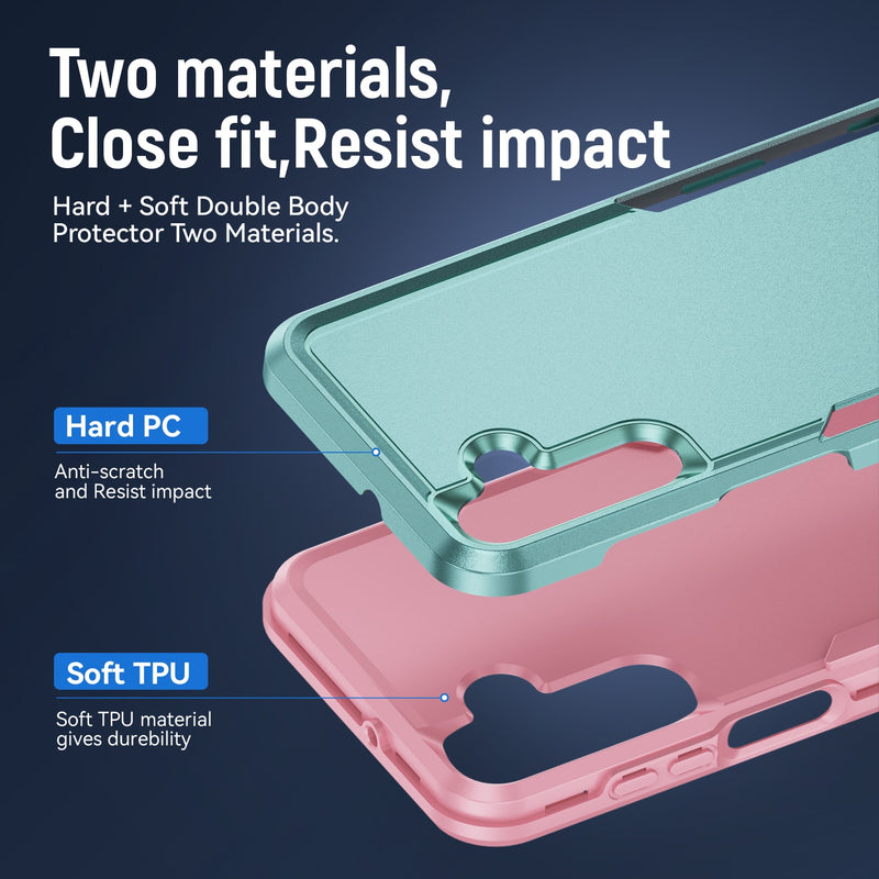 Load image into Gallery viewer, CLICK Impact Series Galaxy A16 Case - Aqua Pink
