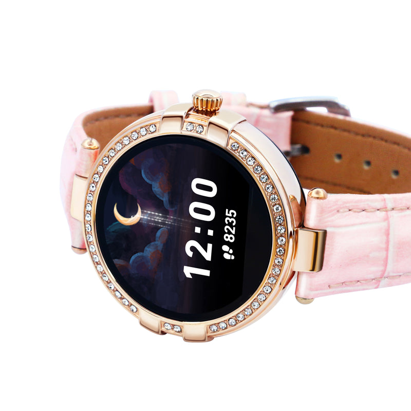 Load image into Gallery viewer, ZIZO TYME JEWL Lady Fitness Watch - Pink
