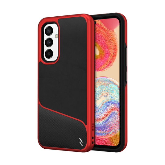 ZIZO DIVISION Series Galaxy A54 Case - Black & Red