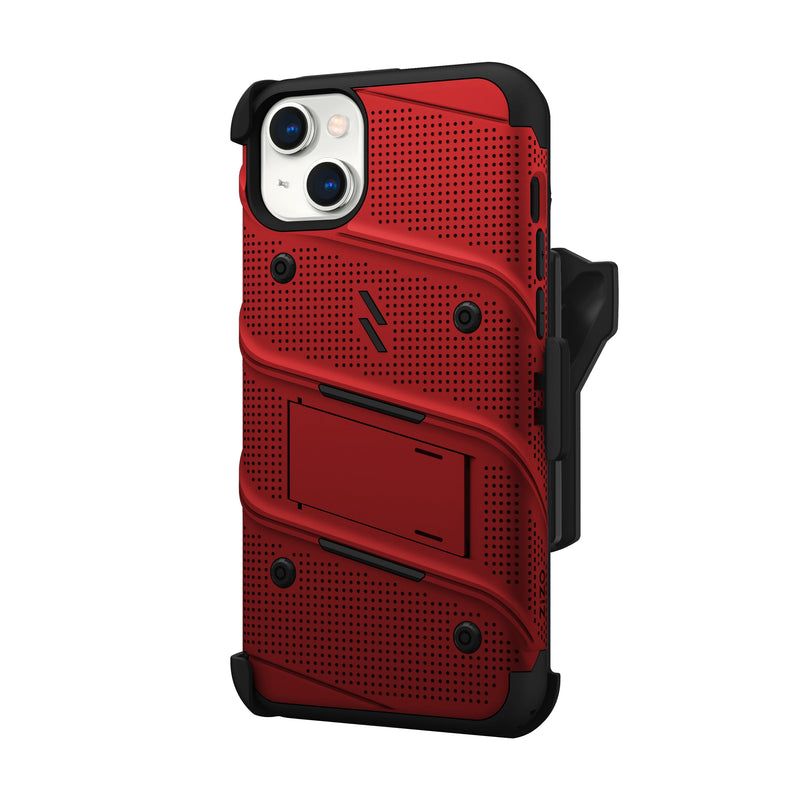 Load image into Gallery viewer, ZIZO BOLT Bundle iPhone 14 Plus Case - Red
