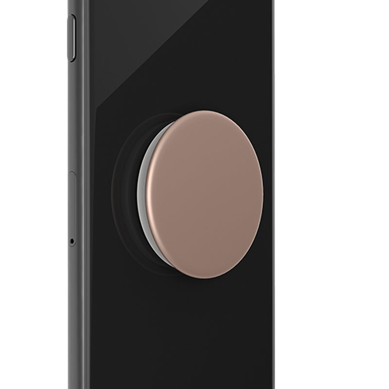 Load image into Gallery viewer, PopSockets Phone and Tablet Swappable PopGrip - Aluminum Rose Gold
