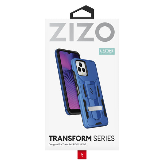 ZIZO TRANSFORM Series T-Mobile REVVL 6 5G Case - Blue