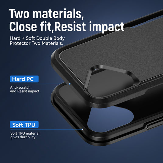 CLICK Impact MagSafe Series iPhone 16 Case - Black