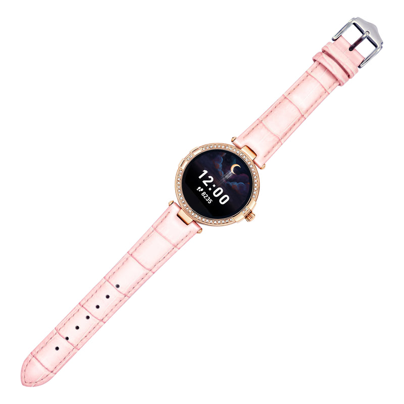 Load image into Gallery viewer, ZIZO TYME JEWL Lady Fitness Watch - Pink
