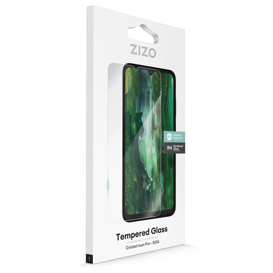 ZIZO TEMPERED GLASS Screen Protector for Cricket Icon Pro - 2026 - Clear