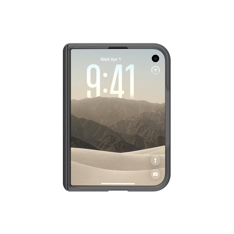 Load image into Gallery viewer, CLICK Fusion Fold Series iPhone Duo Case - Clear Blue
