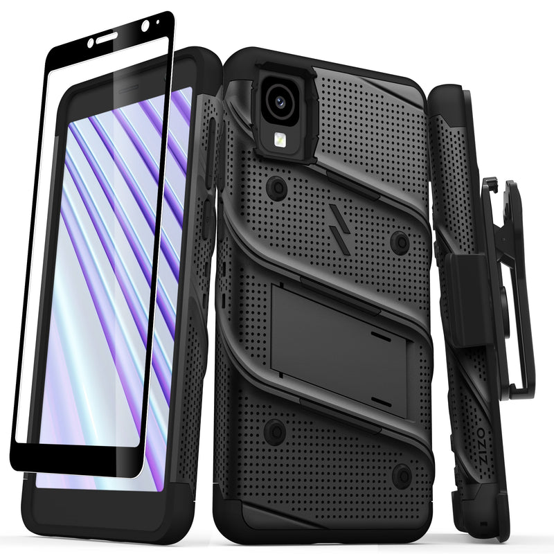 Load image into Gallery viewer, ZIZO BOLT Bundle TCL ION z Case - Black
