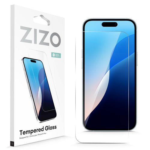 ZIZO TEMPERED GLASS Screen Protector for iPhone 16 Plus - Clear