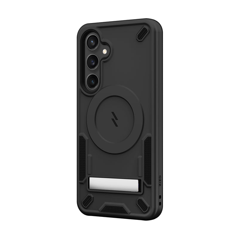 Load image into Gallery viewer, ZIZO TRANSFORM Series Galaxy S24 FE Case - Black
