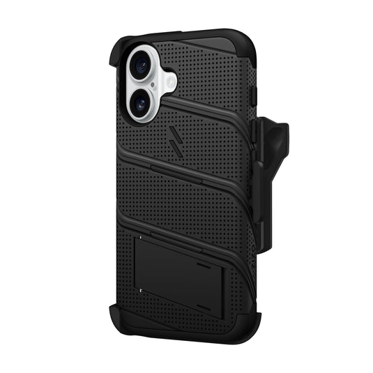 ZIZO BOLT Bundle iPhone 16 Case - Black