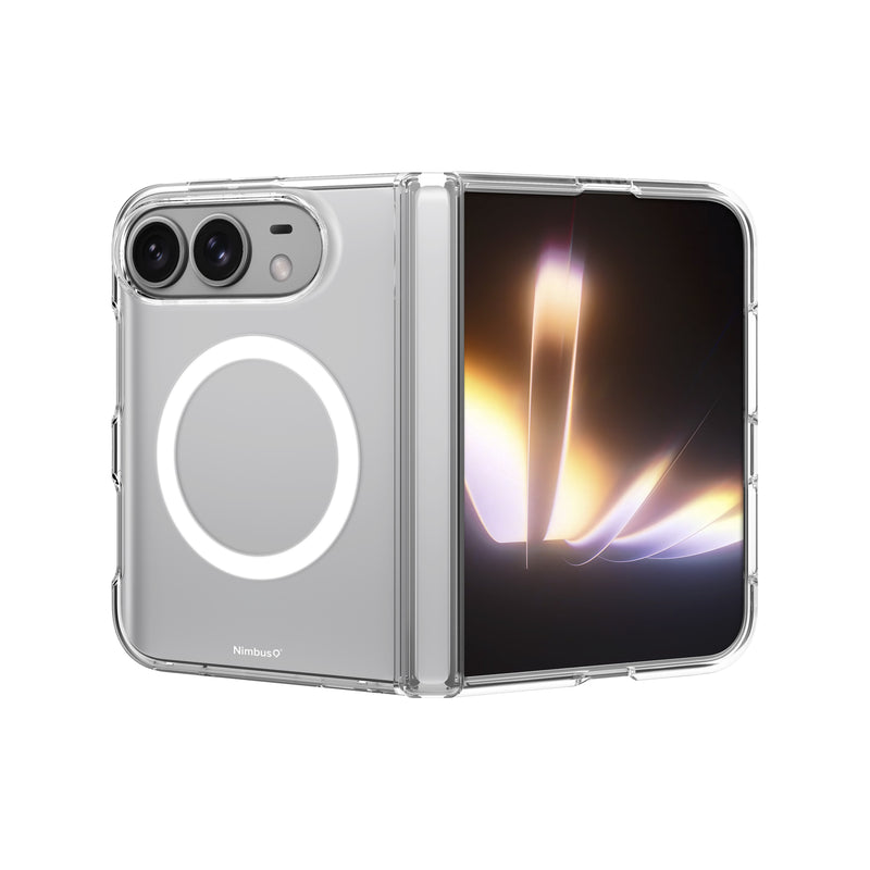 Load image into Gallery viewer, Nimbus9 Vantage Foldable iPhone Duo MagSafe Case - Clear
