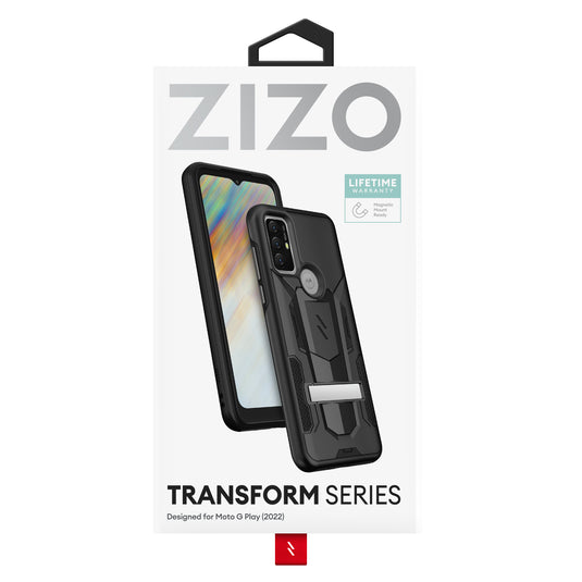 ZIZO TRANSFORM Series moto g play (2023) Case - Black