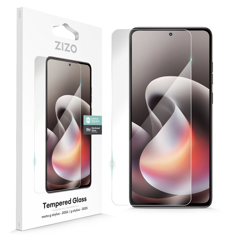 Load image into Gallery viewer, ZIZO TEMPERED GLASS Screen Protector for moto g stylus - 2026 / 2025 - Clear
