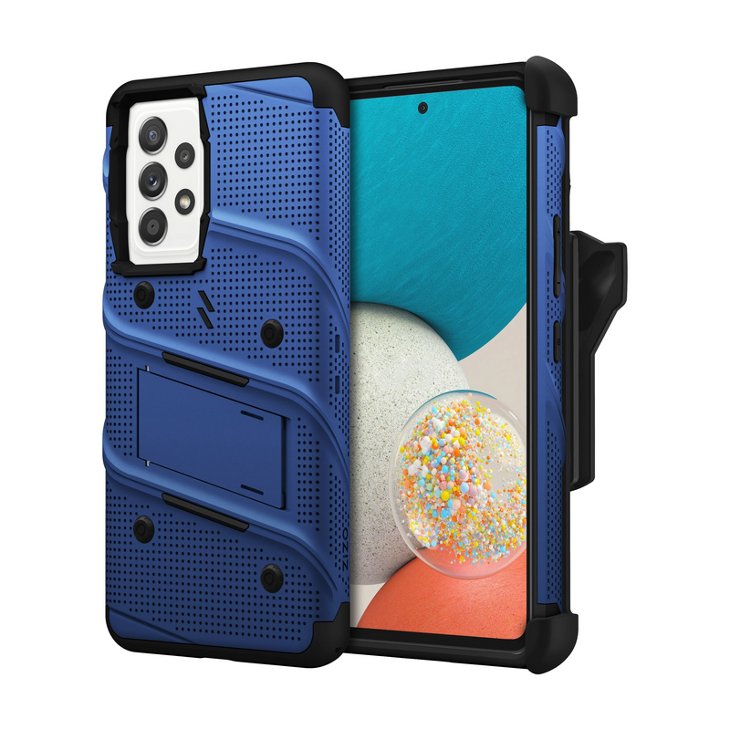 Load image into Gallery viewer, ZIZO BOLT Bundle Galaxy A53 5G Case - Blue
