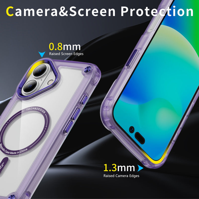 Load image into Gallery viewer, CLICK Edge Series iPhone 16 Case - Purple
