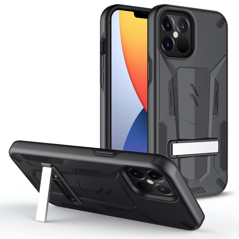 Load image into Gallery viewer, ZIZO TRANSFORM Series iPhone 12 / iPhone 12 Pro Case - Black
