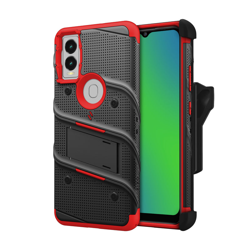 Load image into Gallery viewer, ZIZO BOLT Bundle Cricket Magic 5G Case - Red
