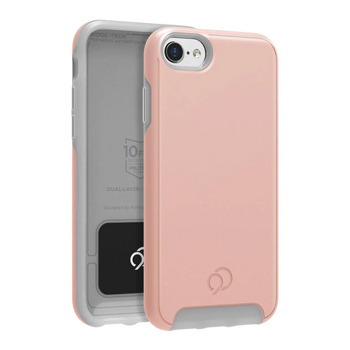 Nimbus9 Cirrus 2 for iPhone SE (3rd and 2nd gen)/8/7 - Rose Clear
