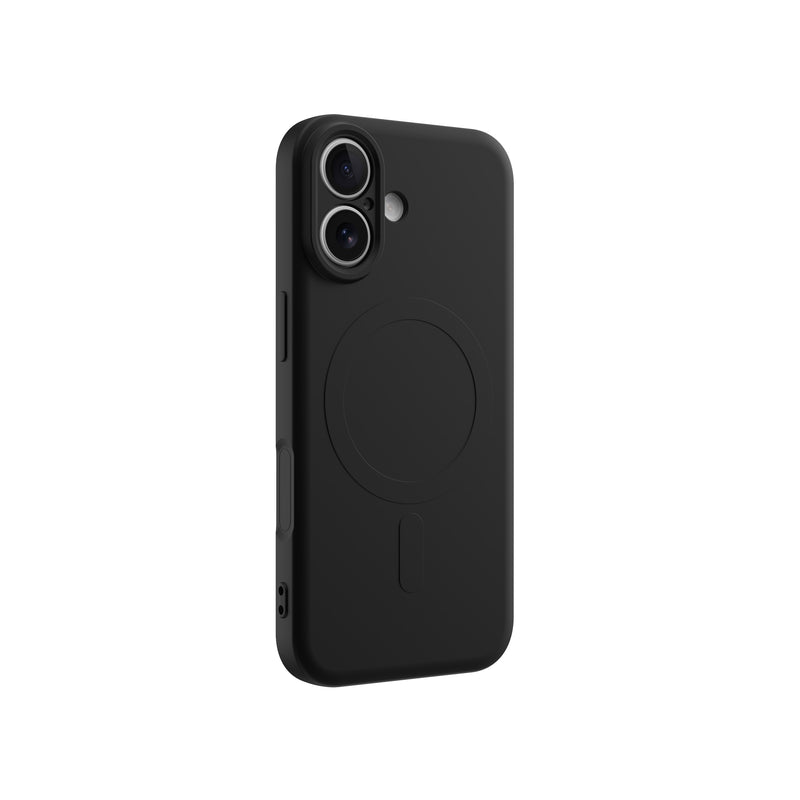 Load image into Gallery viewer, CLICK Slim Silicone MagSafe Series iPhone 17 Case - Black
