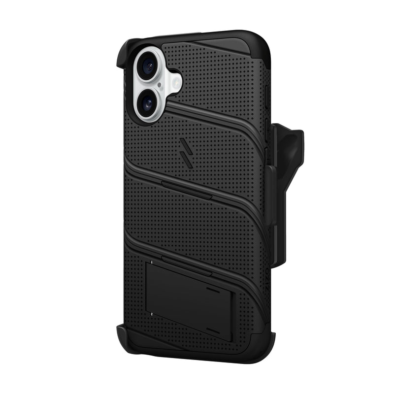 Load image into Gallery viewer, ZIZO BOLT Bundle iPhone 16 Plus Case - Black
