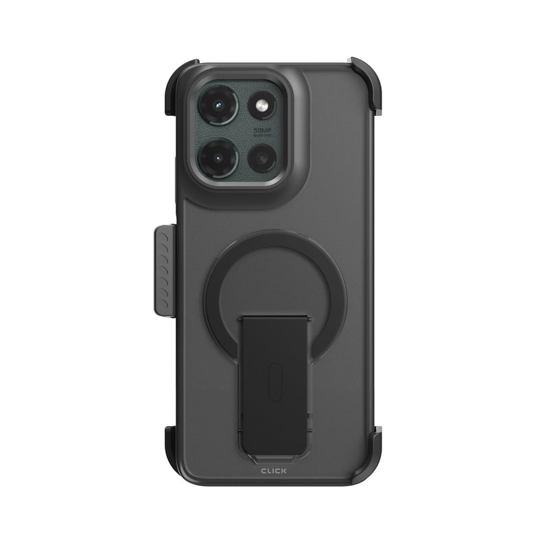 Load image into Gallery viewer, CLICK Latch Holster Series moto g 5G (2024) Case - Black
