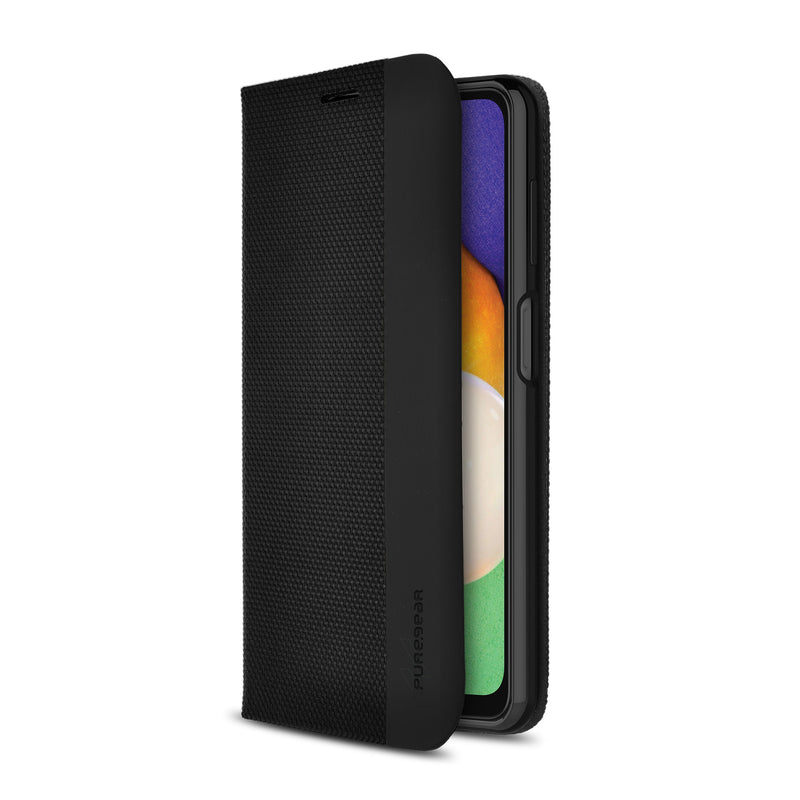 Load image into Gallery viewer, PureGear WALLET Series Galaxy A13 / A13 5G Case - Black
