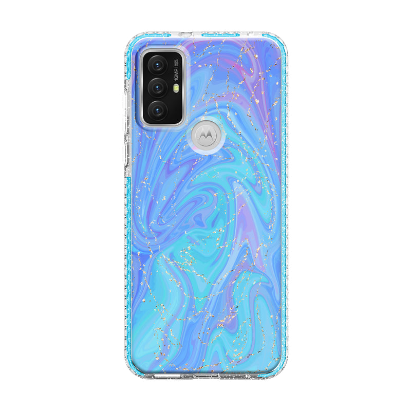 Load image into Gallery viewer, PureGear Fashion Series moto g play (2023) Case - Unicorn Water
