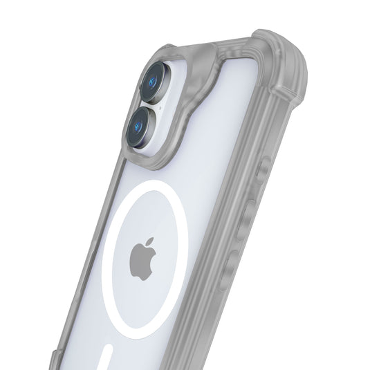 CLICK Clear Rugged MagSafe Series iPhone 16 Case - Clear