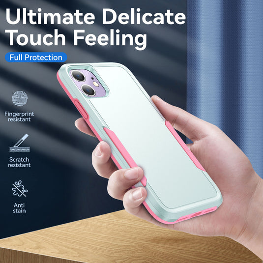 CLICK Impact Series iPhone 11 Case - Aqua Pink