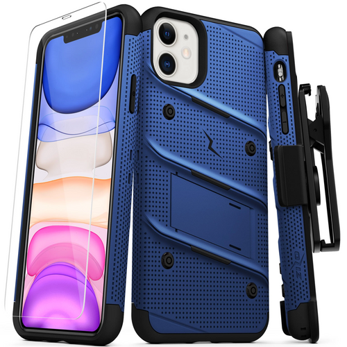 ZIZO BOLT Series iPhone 11 (2019) Case (Blue/Black)