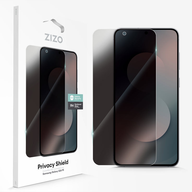 Load image into Gallery viewer, ZIZO Privacy Lightning Shield Galaxy S26 FE Privacy Tempered Glass Screen Protector - Privacy
