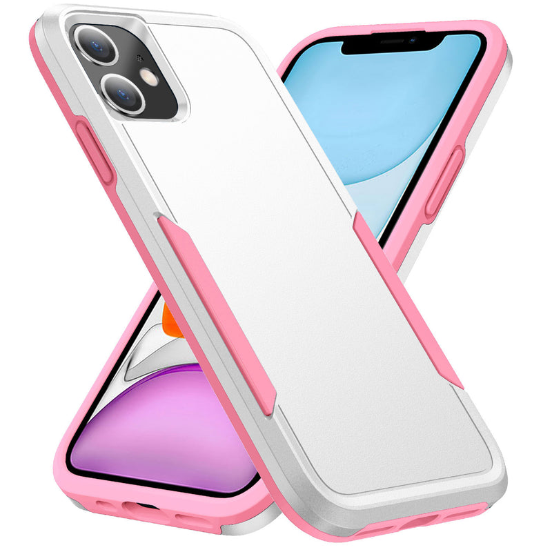 Load image into Gallery viewer, CLICK Impact Series iPhone 11 Case - White Pink
