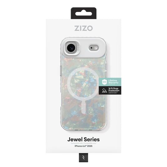 ZIZO JEWEL Series iPhone 17 Air MagSafe Case - Opal