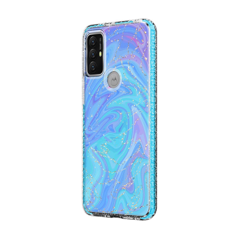 Load image into Gallery viewer, PureGear Fashion Series moto g play (2023) Case - Unicorn Water
