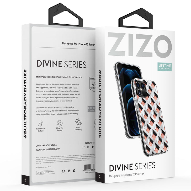 Load image into Gallery viewer, ZIZO DIVINE Series iPhone 12 Pro Max Case - Geo
