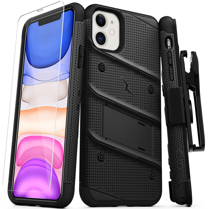 Load image into Gallery viewer, ZIZO BOLT Series iPhone 11 (2019) Case (Black/Black)
