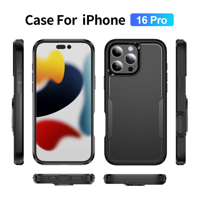 Load image into Gallery viewer, CLICK Impact MagSafe Series iPhone 16 Pro Case - Black
