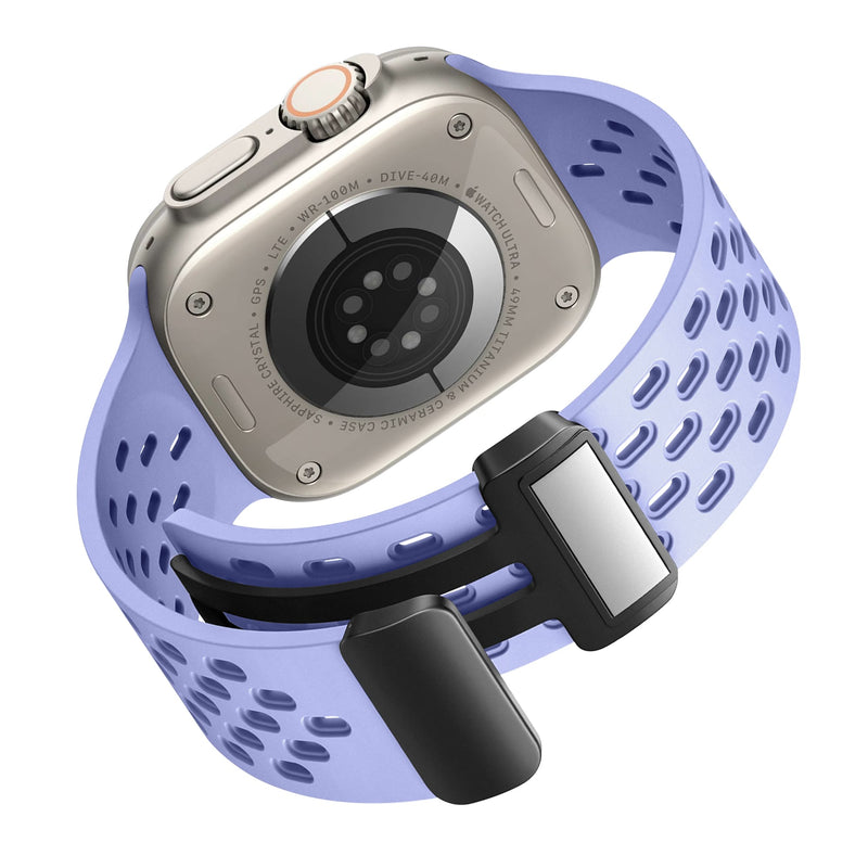 Load image into Gallery viewer, Nimbus9 FlexFit Sport Band for Apple Watch 44/45/46/49mm - Lilac
